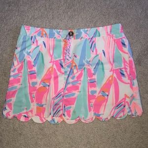Sailboats Lilly pulitzer skort